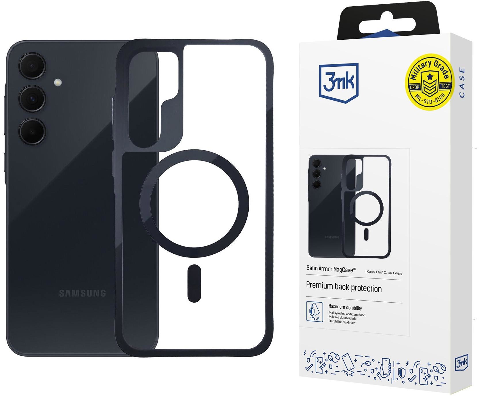 3MK Satin Armor MagCase pre Samsung Galaxy A35 5G
