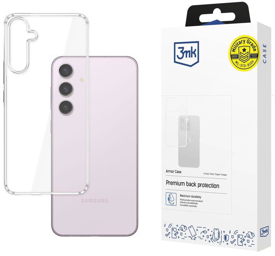 3MK Armor case pre Samsung Galaxy S24+, číry