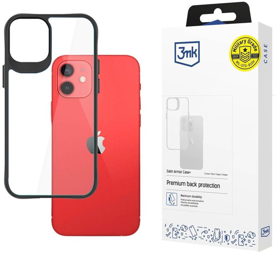 3MK Satin Armor Case+ na Apple iPhone 12/iPhone 12 Pro