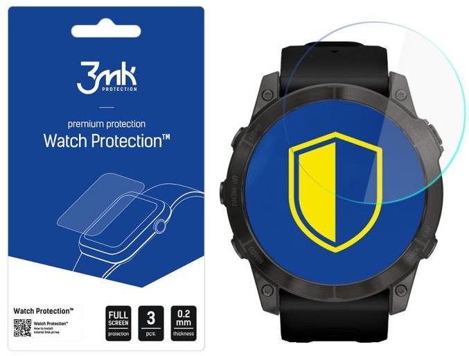 3MK Watch Protection hybridné sklo FlexibleGlass Garmin Fenix 7s