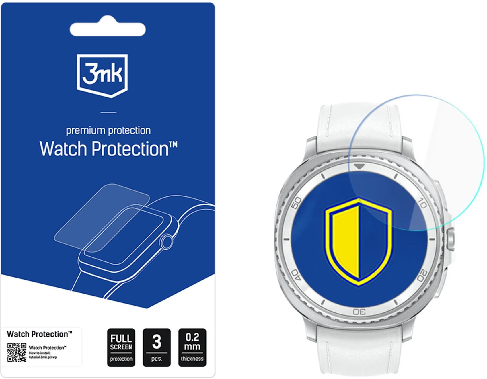 3MK Watch Protection FlexibleGlass na Samsung Galaxy Watch 8 Classic