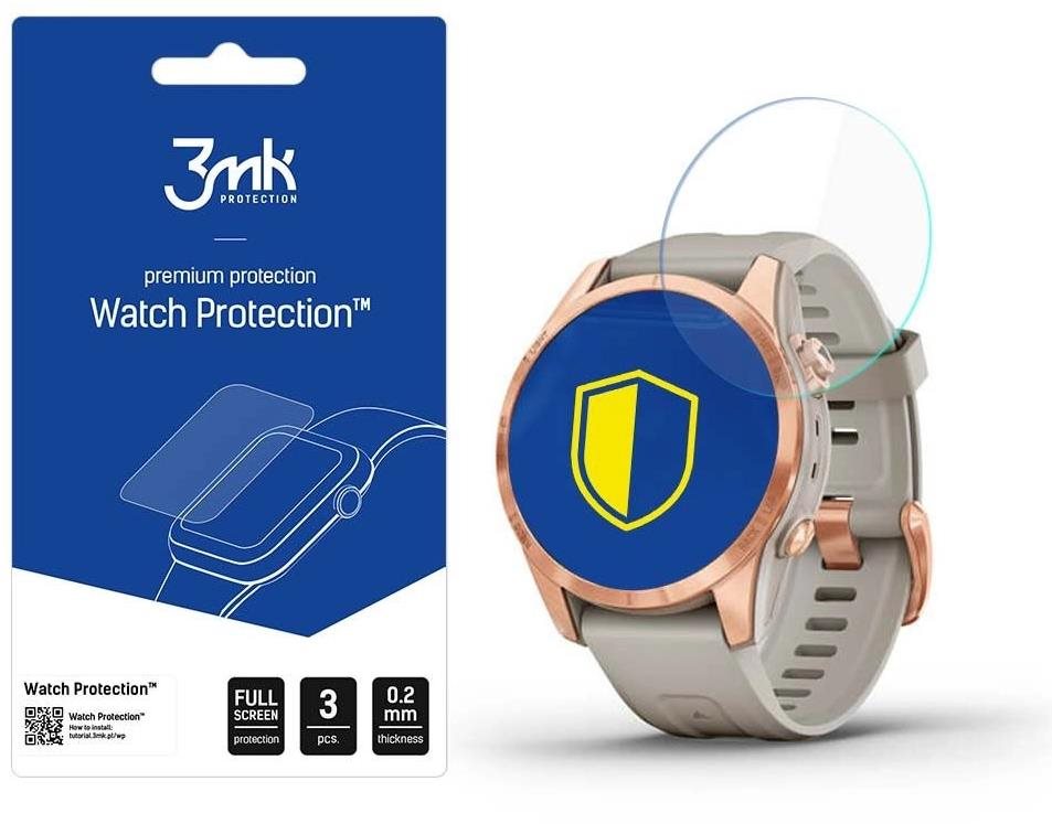 3MK Watch Protection hybridné sklo FlexibleGlass Garmin Fenix 7S Pro Solar