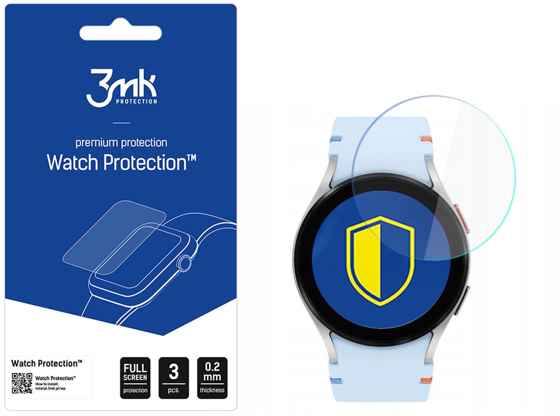 3mk Watch Protection FlexibleGlass na Samsung Galaxy Watch FE 40 mm