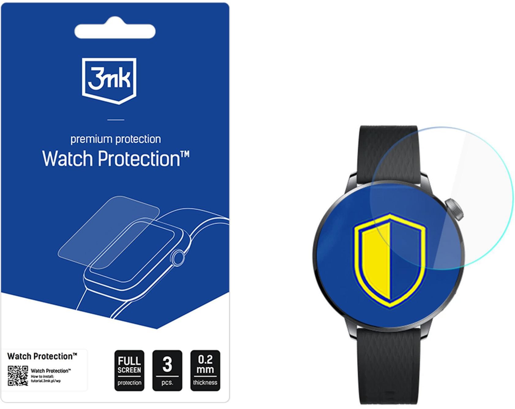 3MK Watch Protection ARC na OnePlus Watch 3 (43 mm)
