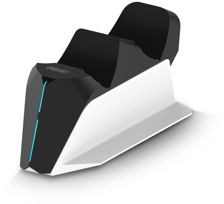 EVOLVEO DockCharge, nabíjacia základňa a stojan pre dva ovládače PS5
