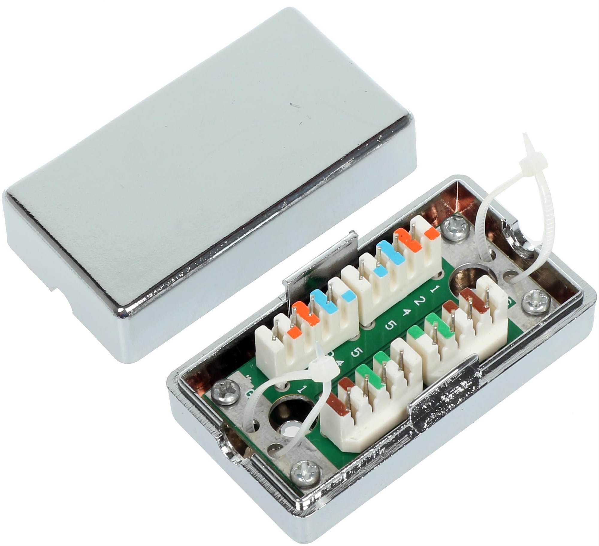 OEM CAT5E, STP, 8p8c, RJ45/RJ45, zárezová