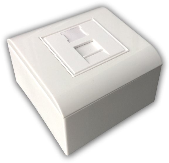 Datacom Modulárna dátová zásuvka STP CAT6A 1× RJ45