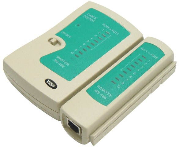 Cable Tester NS-468 pre siete UTP/STP - RJ45