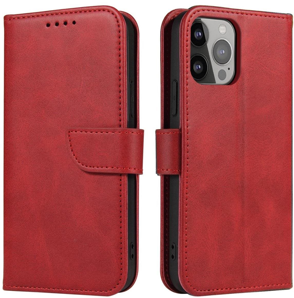 MG Magnet knižkové puzdro na Samsung Galaxy S23 Plus, červené