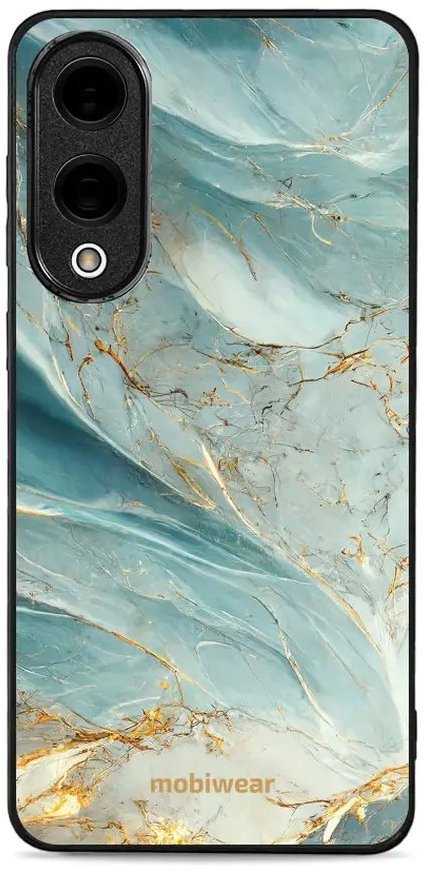 Mobiwear Glossy lesklý pre Samsung Galaxy S25 Edge - Zelenkavý mramor