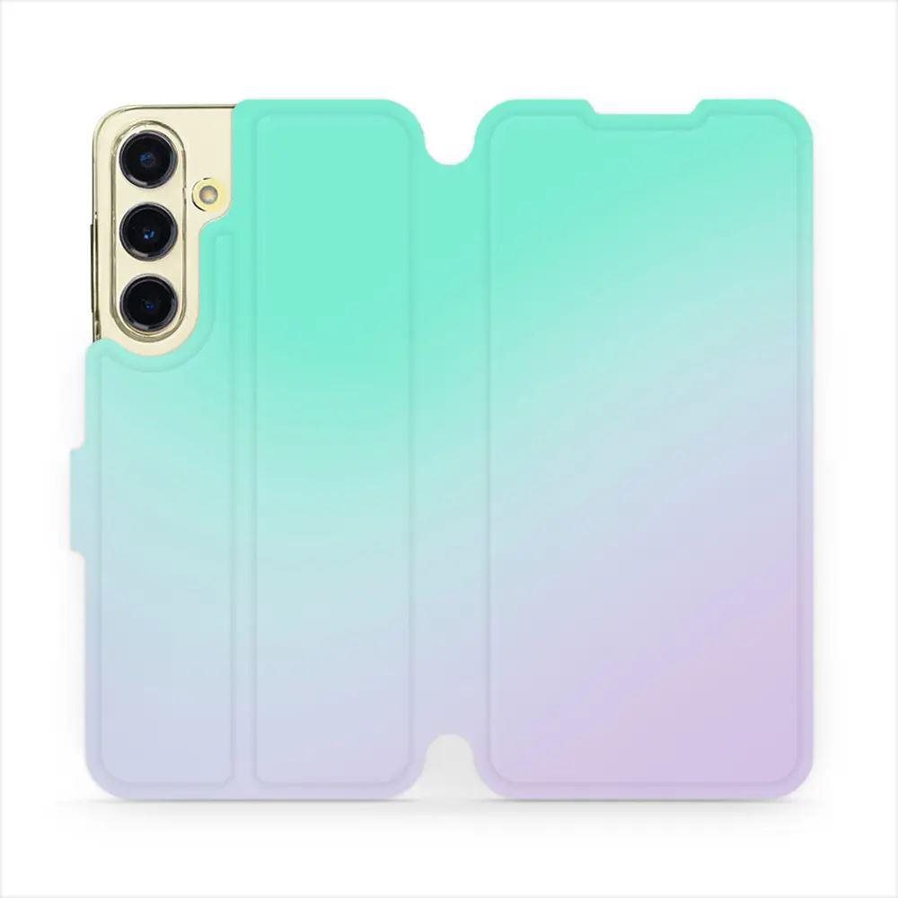 Mobiwear Dymový flip pre Samsung Galaxy S24 FE – VP63S