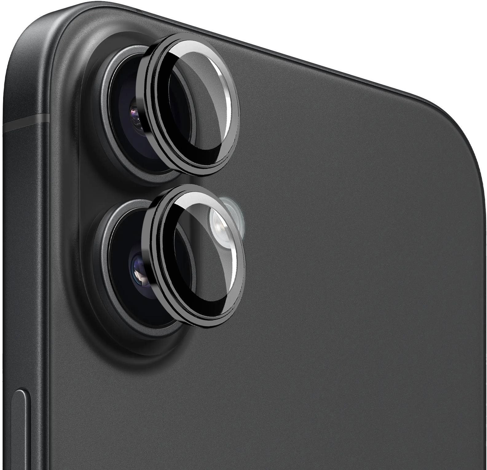Mobile Origin Easy Lens Guards Black iPhone 16/16 Plus