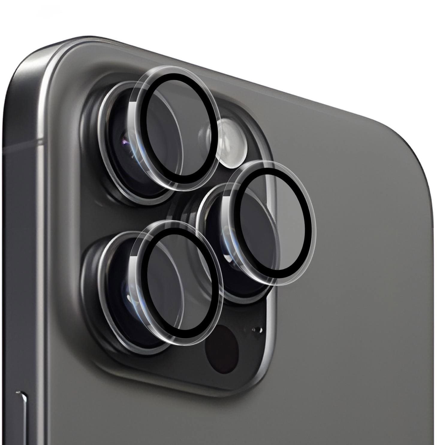 Mobile Origin Easy Lens Guards Clear iPhone 15 Pro/15 Pro Max