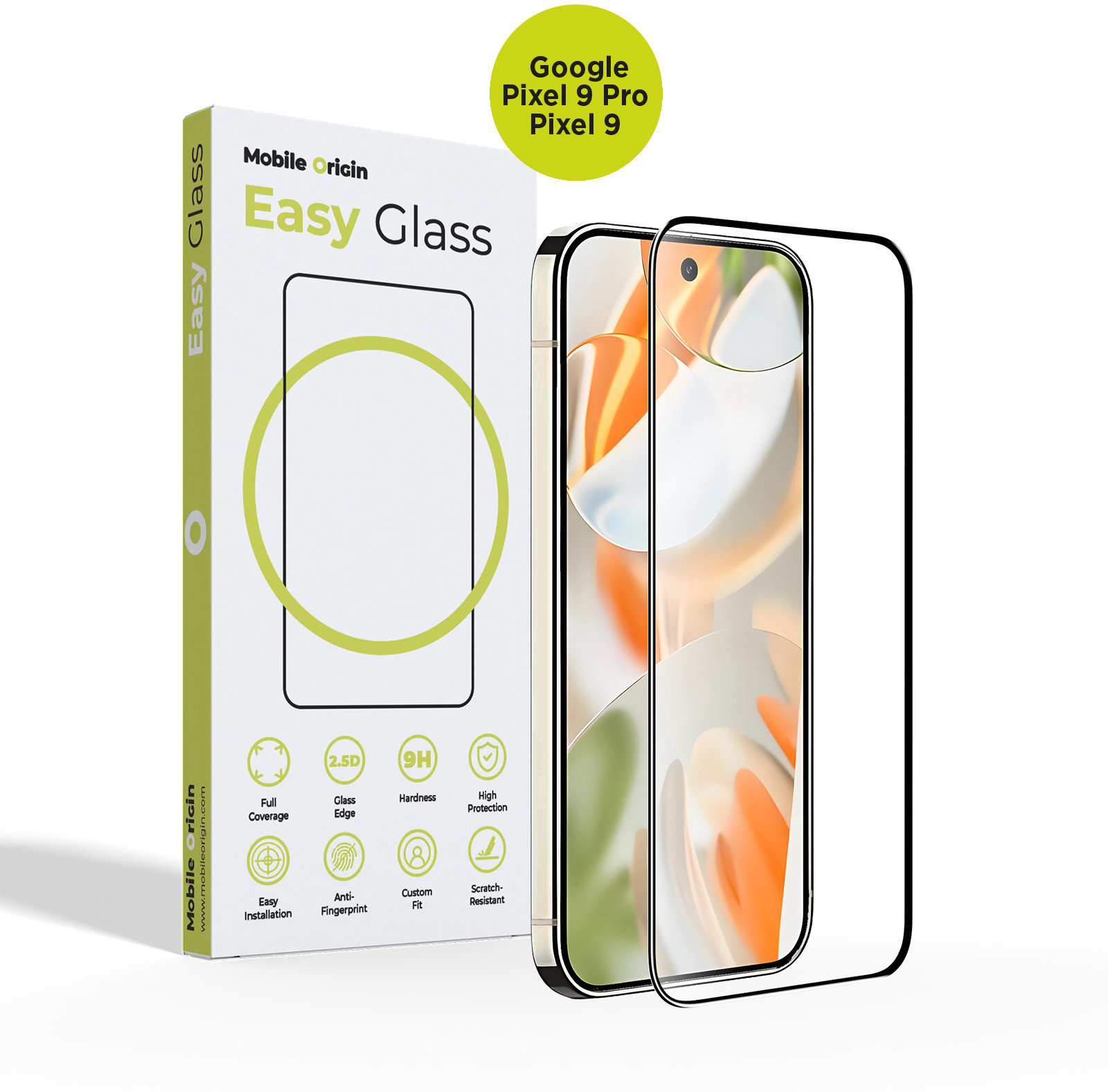Mobile Origin EasyGlass Google Pixel 9 Pro/Pixel 9