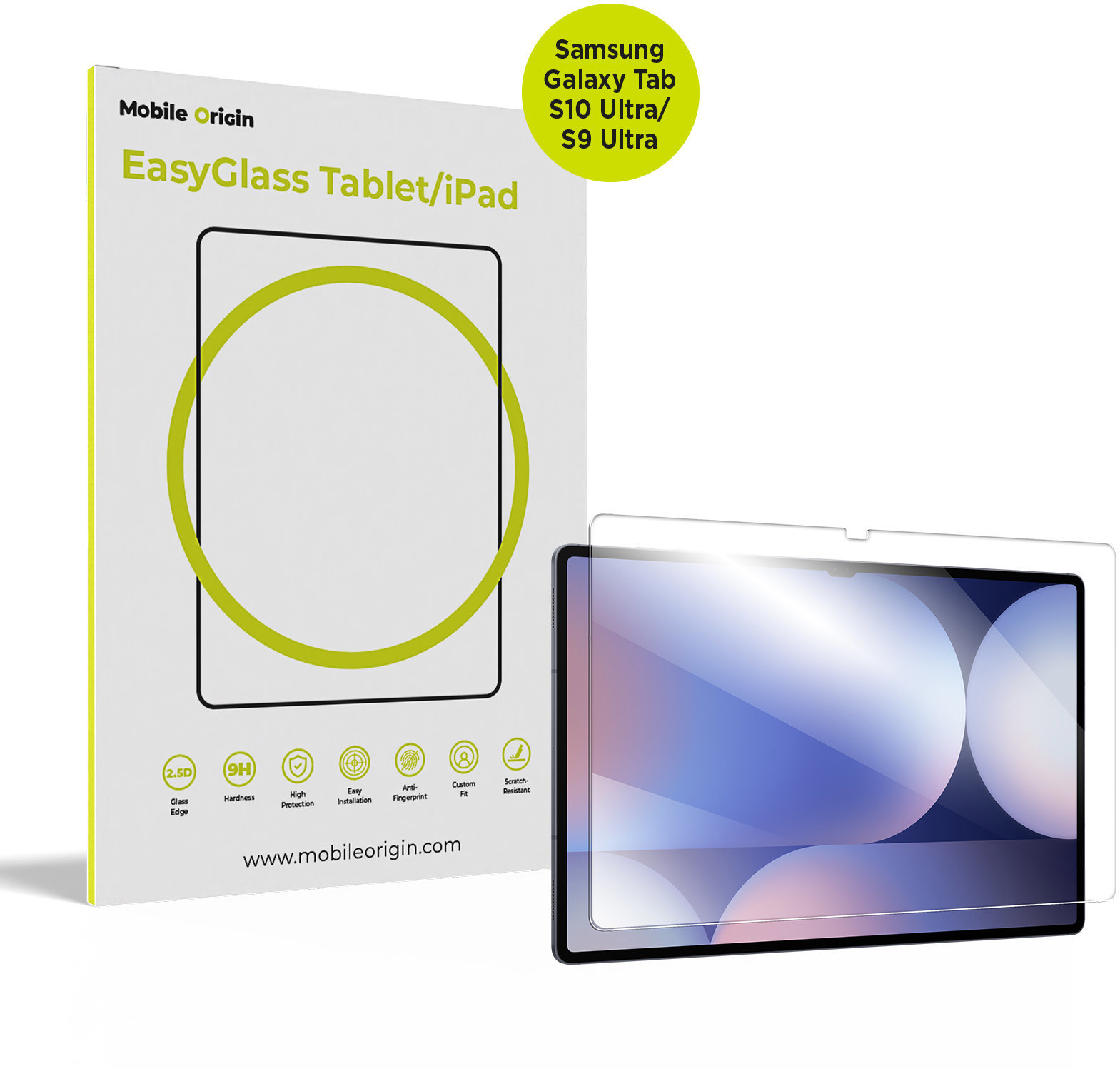 Mobile Origin EasyGlass Samsung Galaxy Tab S10 Ultra/S9 Ultra