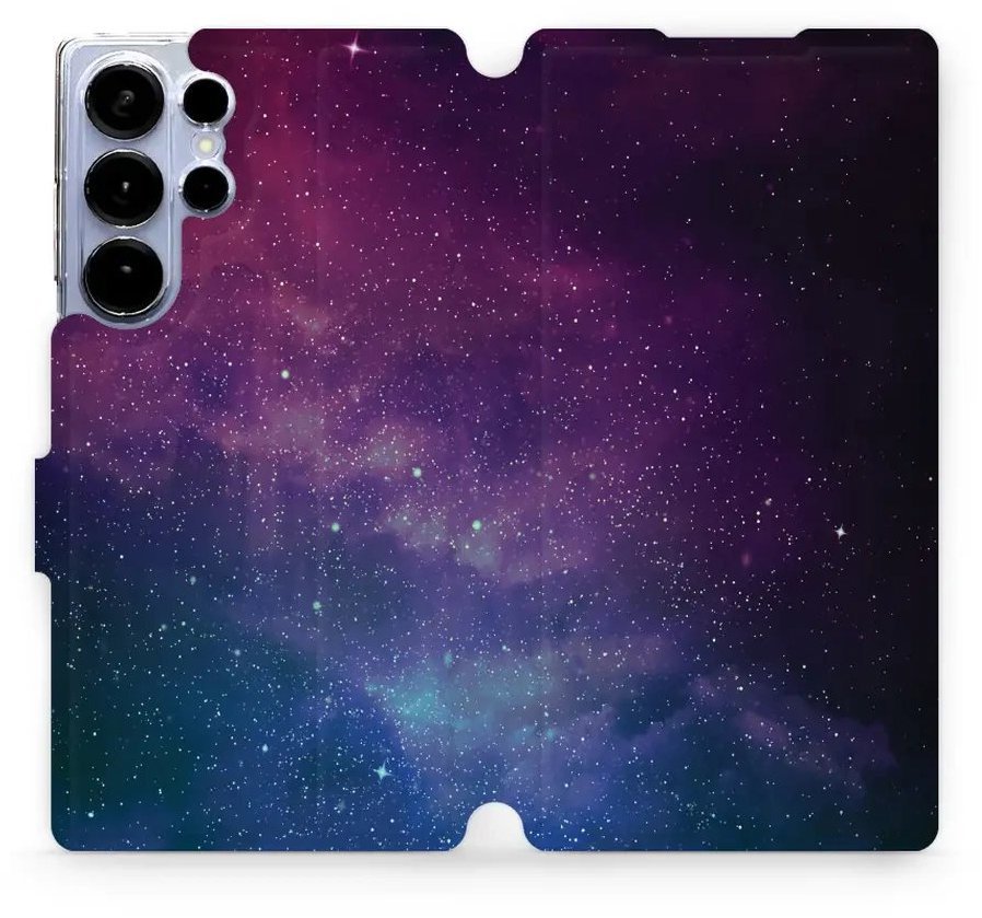 Mobiwear flip knižkové pre Samsung Galaxy S25 Ultra - Hmlovina