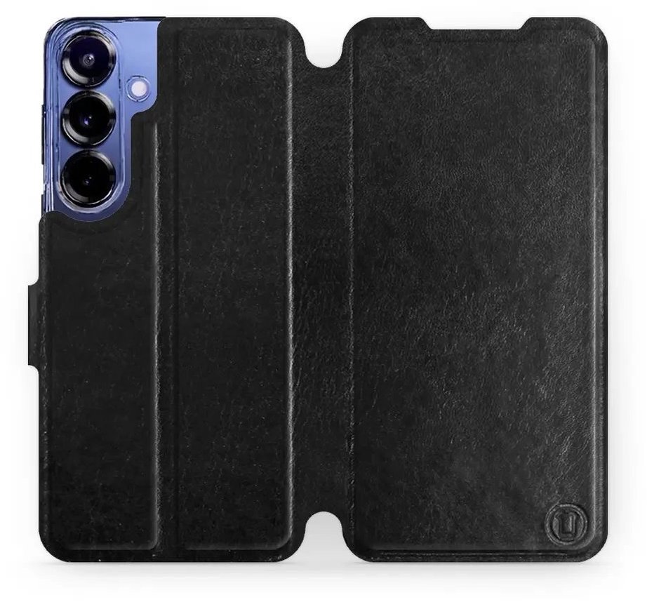Mobiwear flip knižkové pre Samsung Galaxy S25 Plus - Čierne