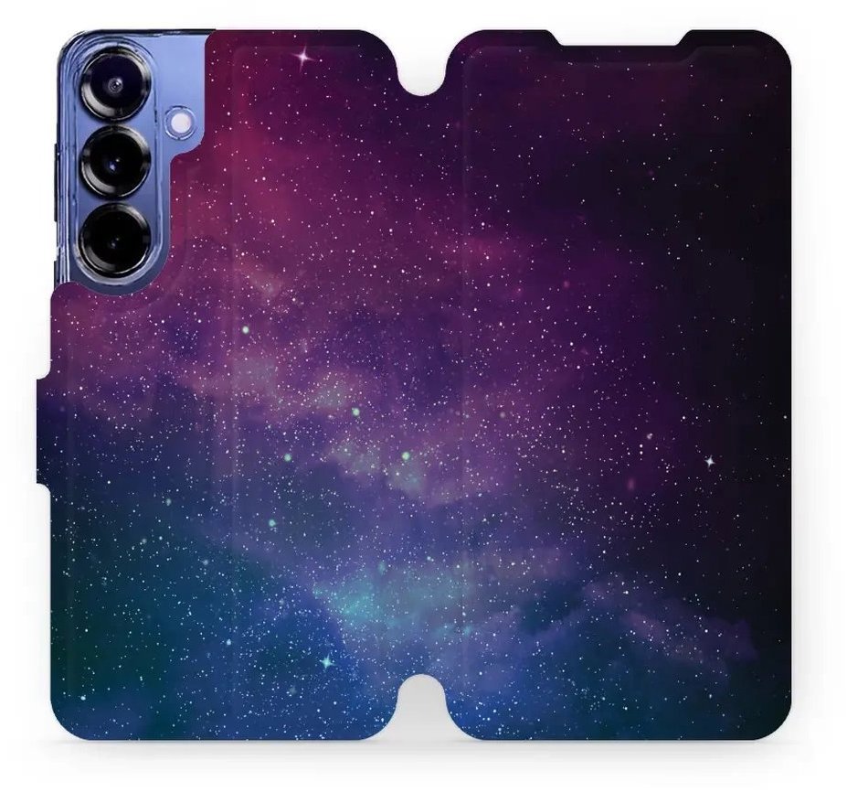 Mobiwear flip knižkové pre Samsung Galaxy S25 Plus - Hmlovina