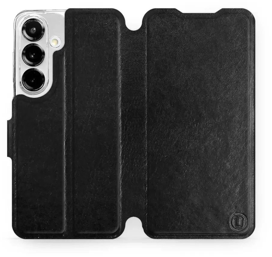 Mobiwear flip knižkové pre Samsung Galaxy S25 - Čierne