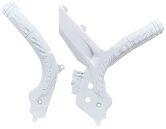 RTECH protektory rámu KTM súprava, biele