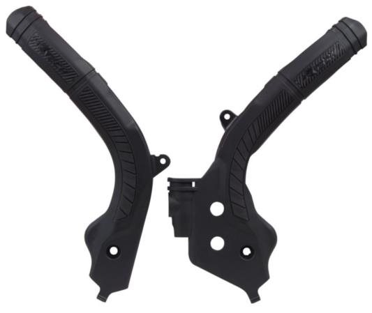 RTECH protektory rámu KTM/Husqvarna súprava, čierne