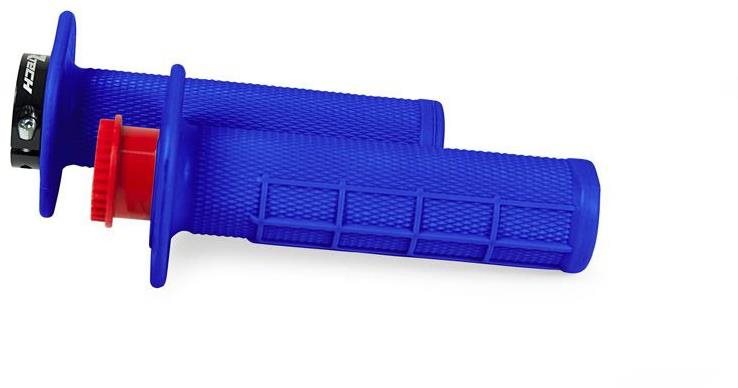 RTECH gripy lock-on R20 Half Waffle, modré, 1 pár
