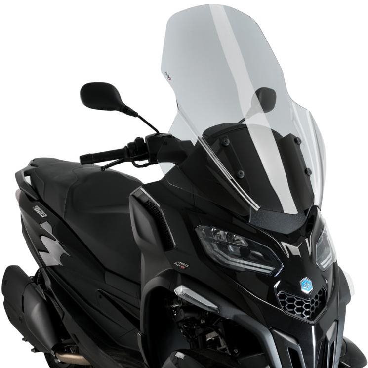 PUIG Plexi štít V-TECH LINE TOURING dymový, 825 × 655, 140.21374H
