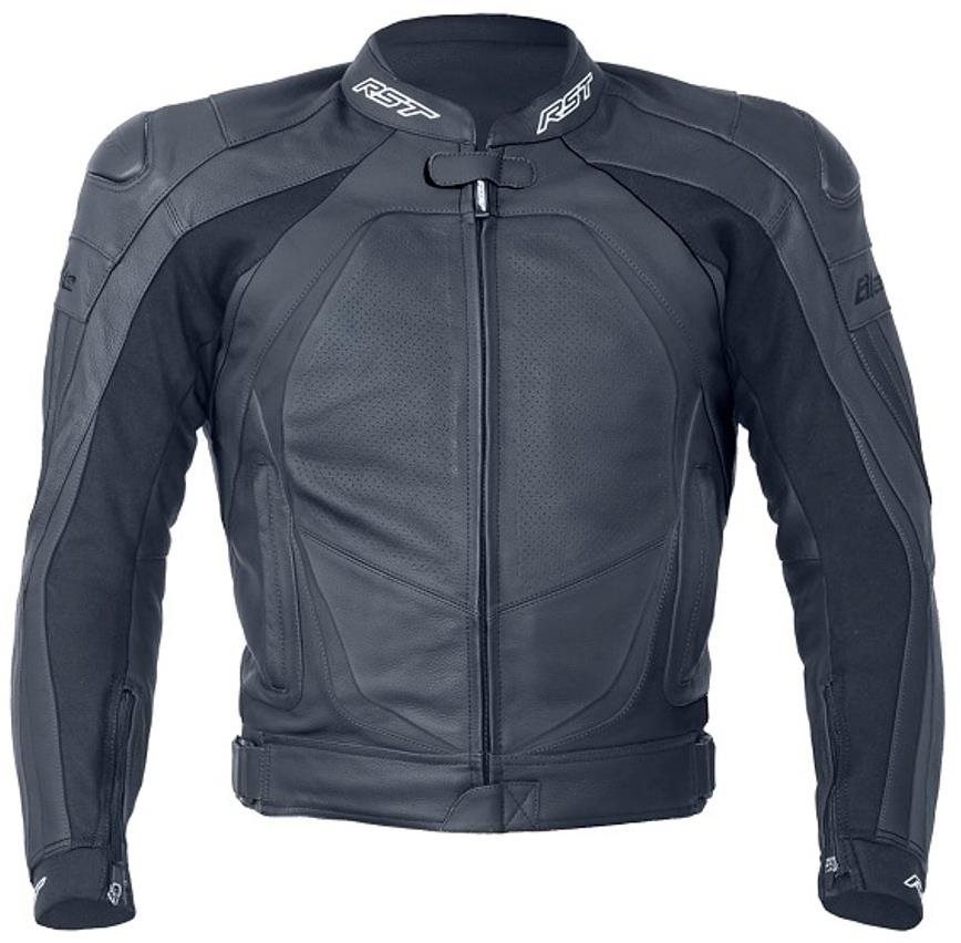RST Pánska kožená bunda BLADE II/JKT 1845, čierna, veľkosť S