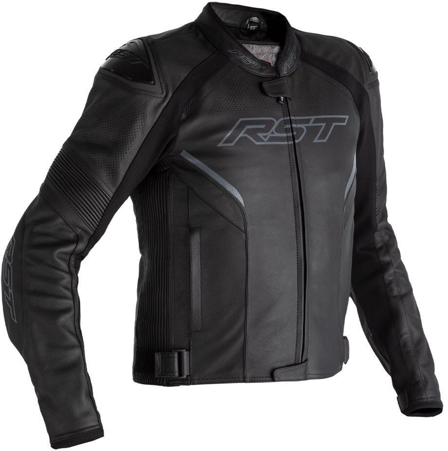 RST Pánska kožená bunda SABRE AIRBAG CE/JKT 2529, čierna, veľkosť S