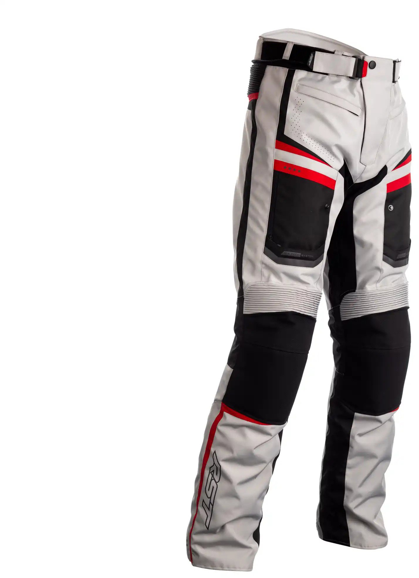 RST Pánske textilné nohavice MAVERICK CE MENS/JN 2371, strieborné, veľ. XL