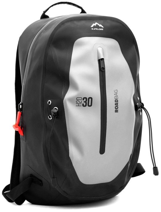 X-PLOR ROADBAG 30 l, nepremokavý, čierny/biely