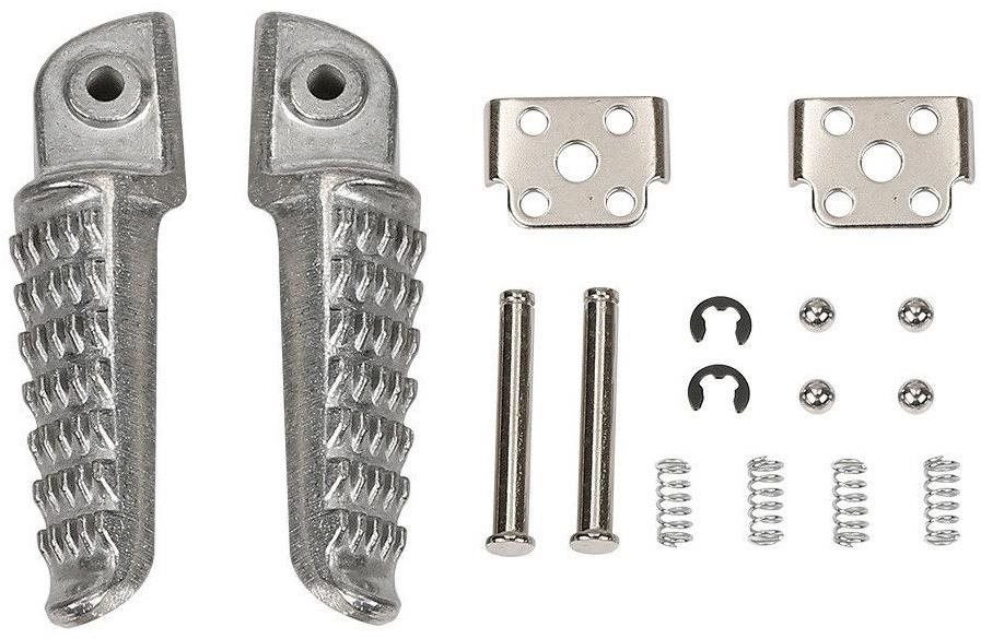 Zadné stúpačky MS1077 Kawasaki – Farba: Strieborná