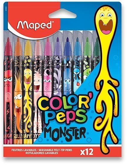 Maped Color'Peps Monster 12 farieb