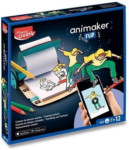 MAPED Animaker Flip Action