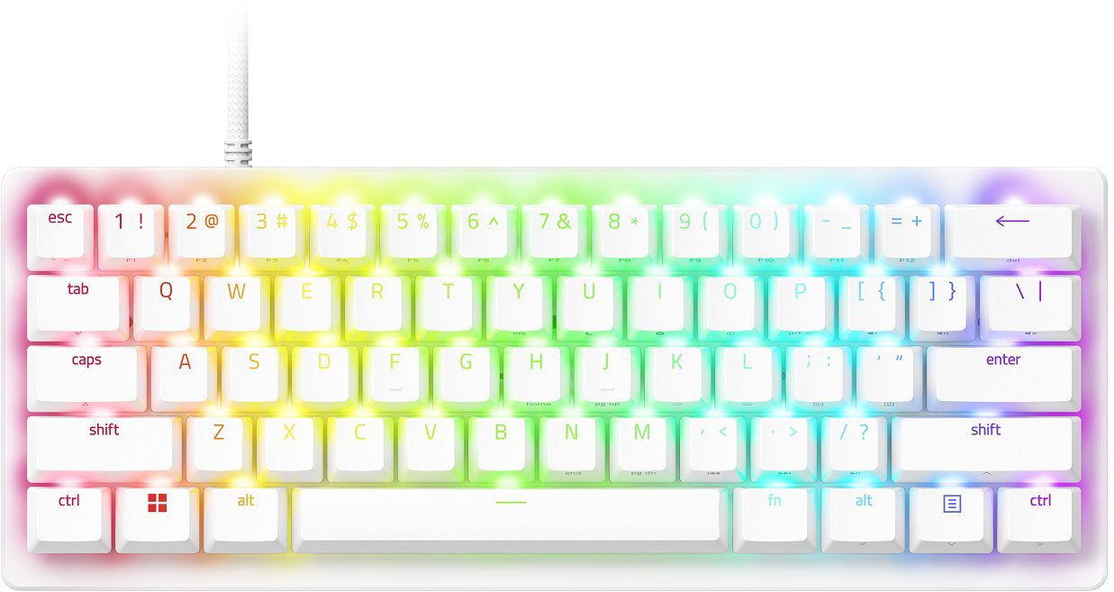 Razer Huntsman V3 Pro Mini – White Edition – US