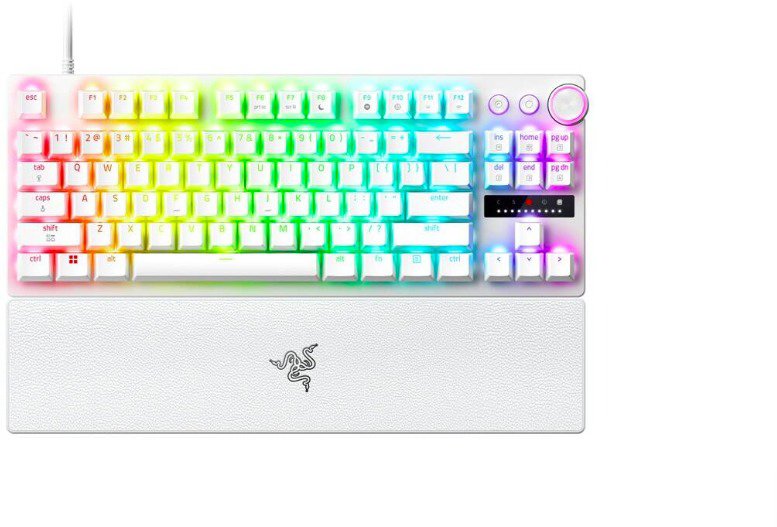 Razer Huntsman V3 Pro Tenkeyless 8KHz – White Ed. – US