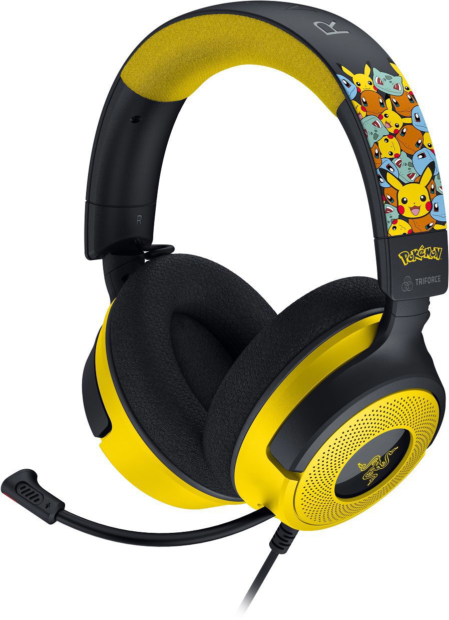Razer Pokémon Kanto Starters Ed. KRAKEN V4 X Wired Gaming Headset