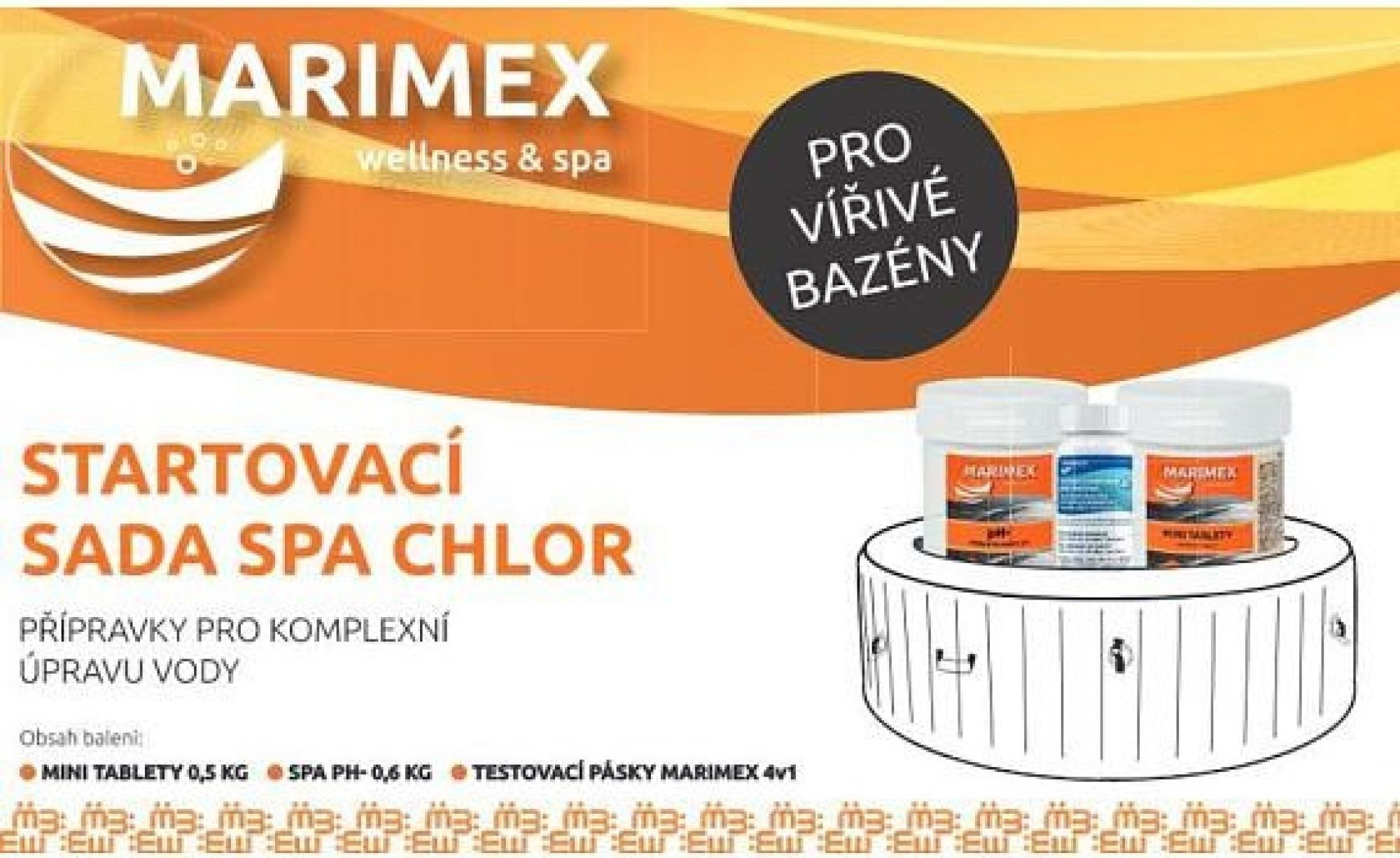 MARIMEX Aquamar Štartovacia súprava Spa chlór