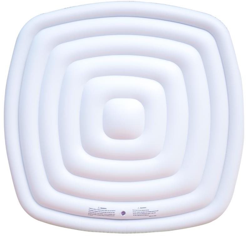 Marimex – Kryt k vaniam Mspa nafukovací – pre štvorcové vane pre 4 osoby (126 × 126 cm)