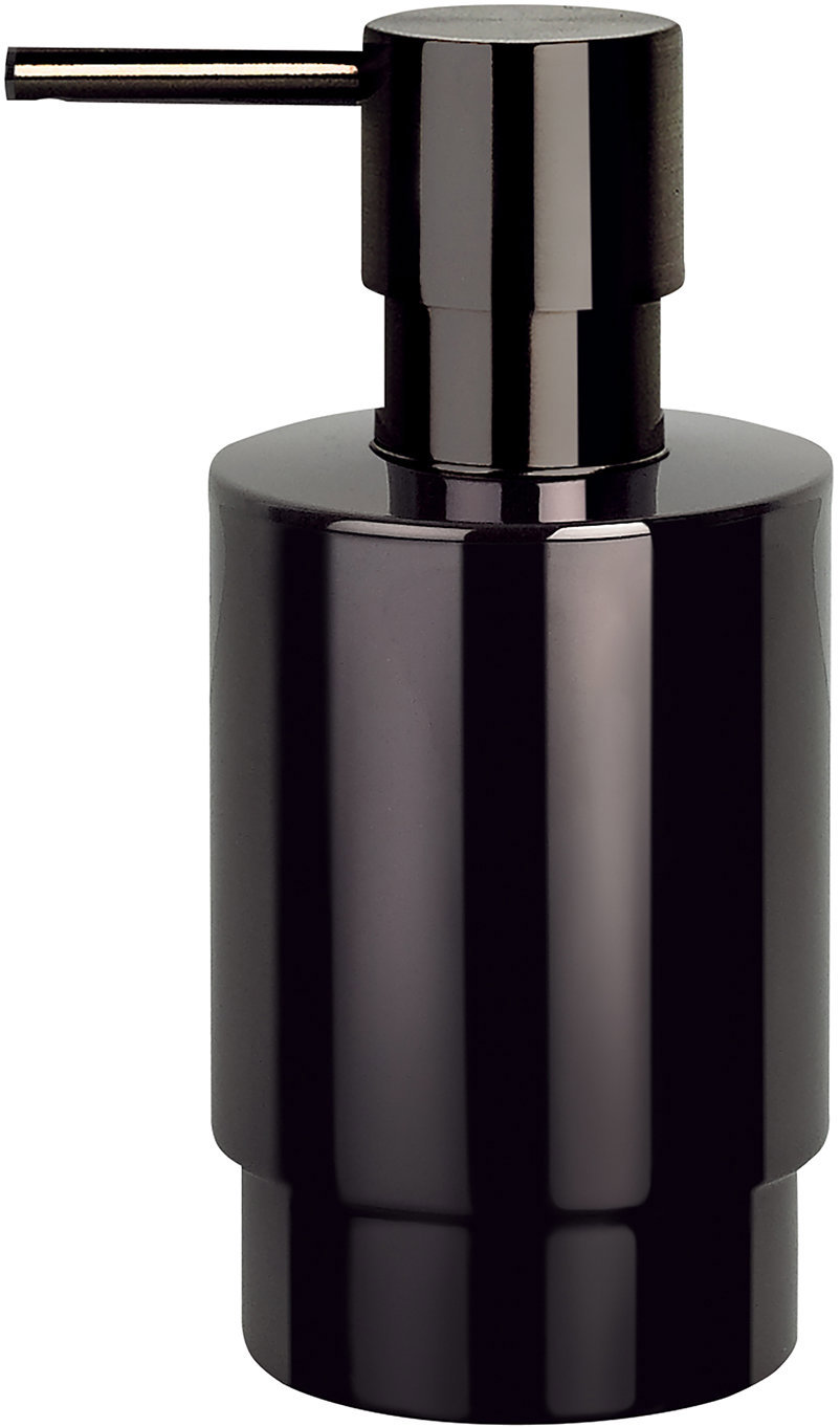 Spirella Dávkovač mydla NYO, 200 ml, čierna oceľ