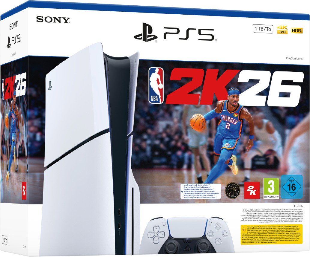 PlayStation 5 (Slim) + NBA 2K26