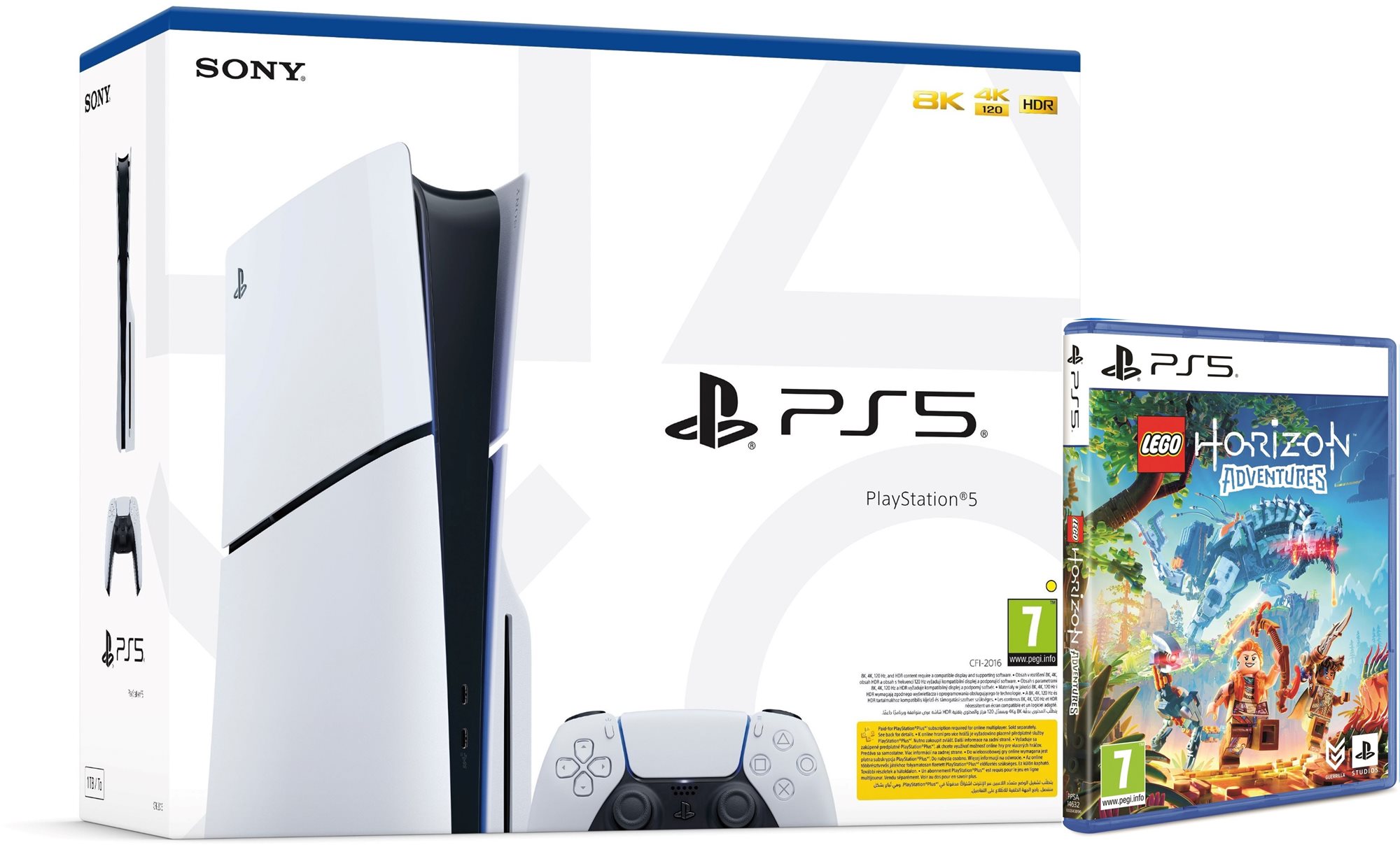 PlayStation 5 (Slim) + LEGO Horizon Adventures