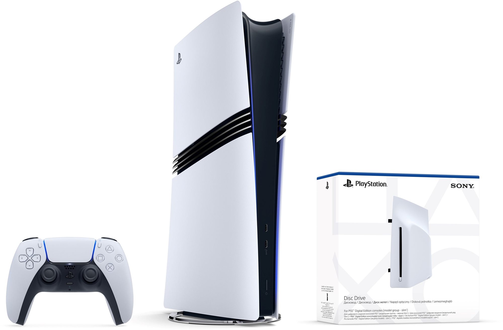 PlayStation 5 Pro + Disc Drive
