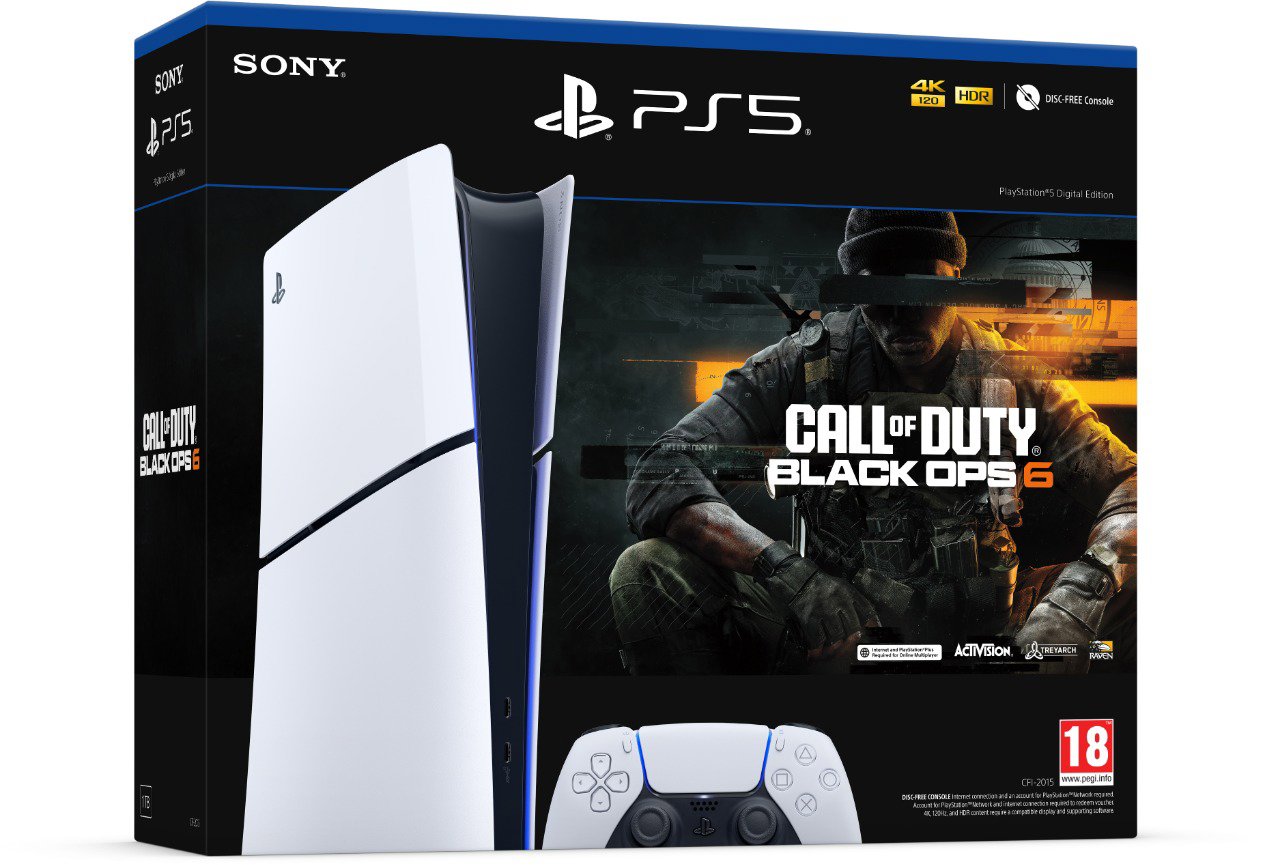 PlayStation 5 (Slim) Digital Edition + Call of Duty: Black Ops 6