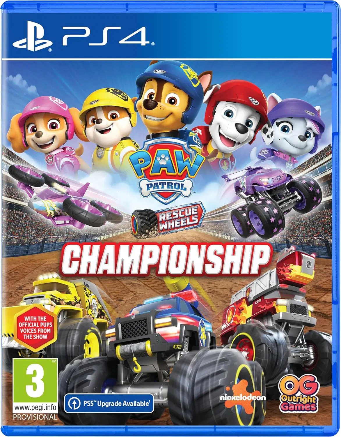Paw Patrol Rescue Wheels: Championship – PS4