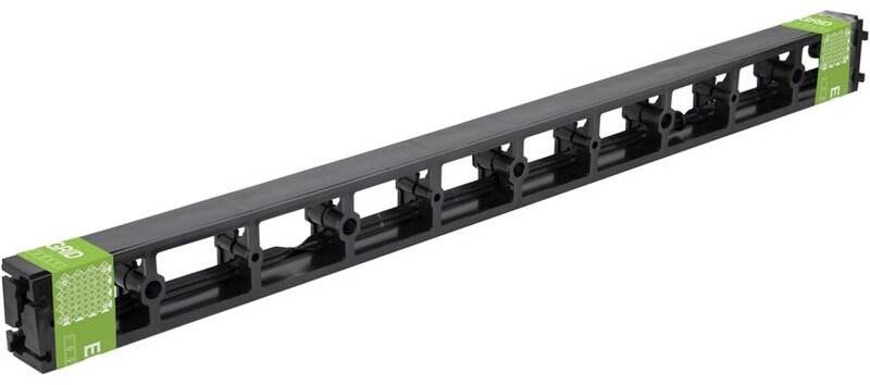 PATROL Trávnikový lem EKOGRID, dĺžka 1 m, 2 ks v balení, čierny