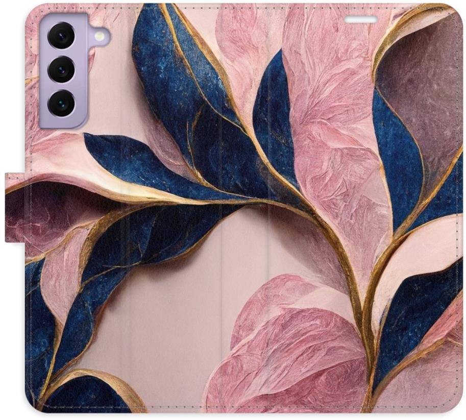 iSaprio Pink Leaves na Samsung Galaxy S22 5G