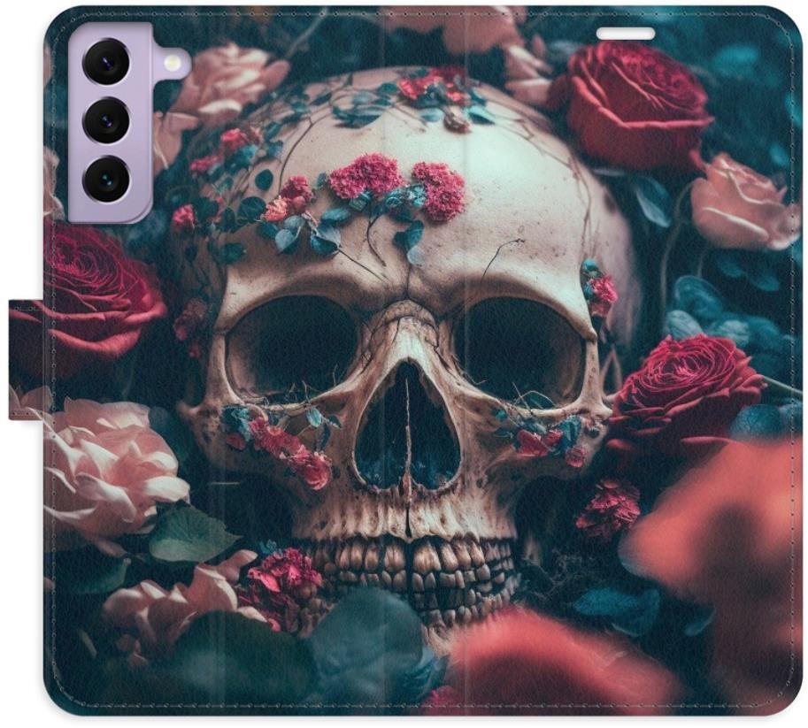 iSaprio Skull in Roses 02 na Samsung Galaxy S22 5G