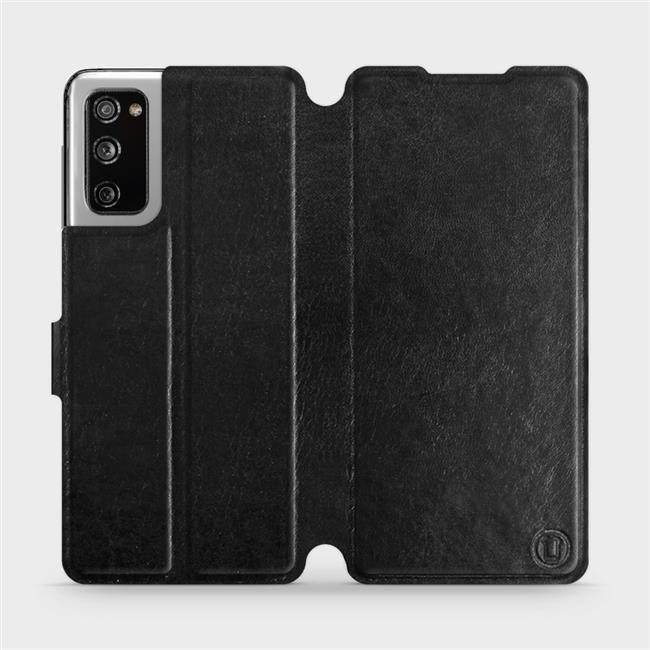Flipové puzdro na mobil Samsung Galaxy S20 FE vo vyhotovení Black & Gray so sivým vnútrom