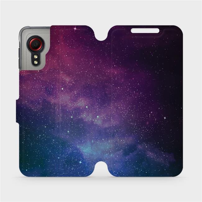 Flipové puzdro na mobil Samsung Galaxy Xcover 5 – V147P Hmlovina